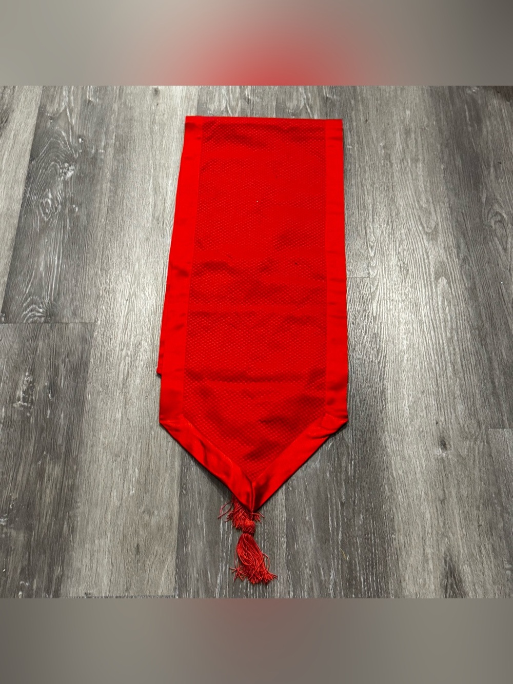 Red Table Runner